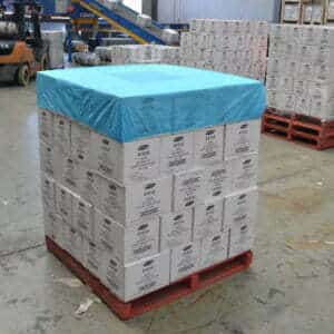 Pallet Cover Blue Breathable